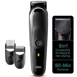 Braun Series 3 MGK3440 Kit Recortadora 8 en 1 para Barba Cabello Nariz y Orejas Recorte Preciso
